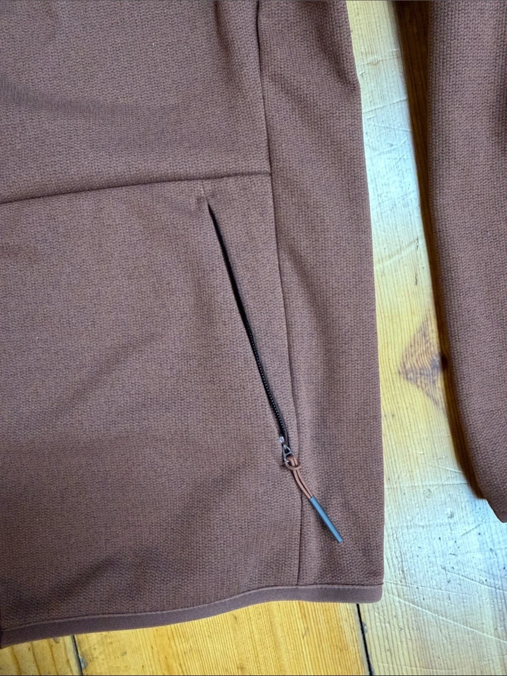 Cotopaxi Envo Fleece Full-Zip Jacket in Heather Chestnut - Picture 4 of 5